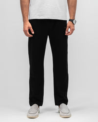 MEN’S BLACK STRAIGHT PANTS