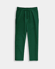 LOOSE FIT RIBBED TROUSER - RAIN FOREST