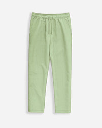 LOOSE FIT RIBBED TROUSER - PISTACHIO