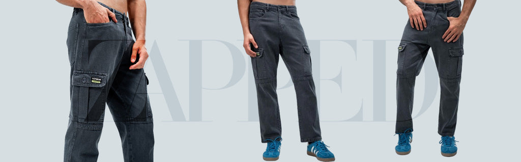 Everyday Versatility: Men's Essential Black Cargo Pants