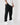 LOOSE FIT LINEN JOGGER PANTS - BLACK