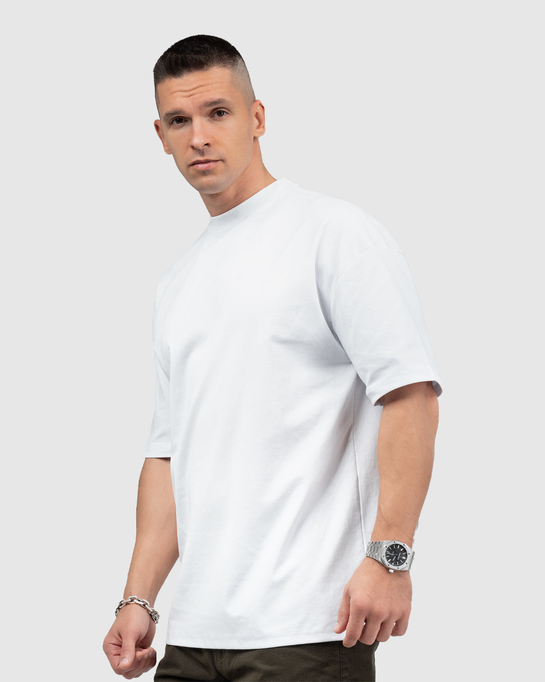 Men’s White Oversized T-Shirt