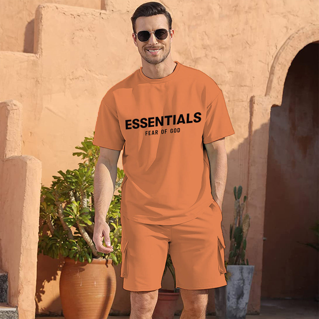 ESS Shorts Set- Orange