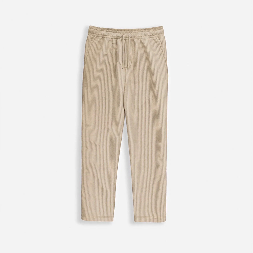 Zapped Loose Fit Cord Pant - Beige
