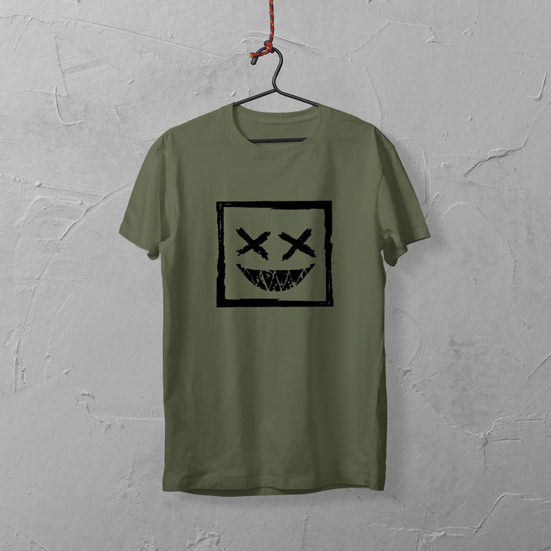 Face printed Cotton T-Shirt