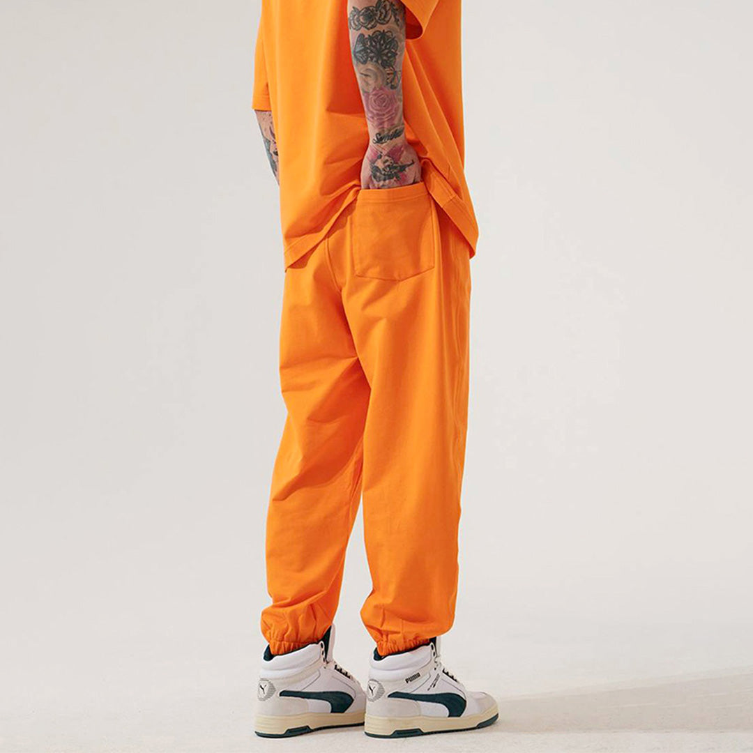 Orange jogger sale