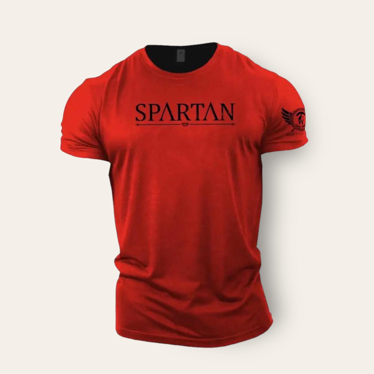 Spartan Slogan Graphic T-Shirt