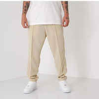 Loose Fit Linen Pant - Beige