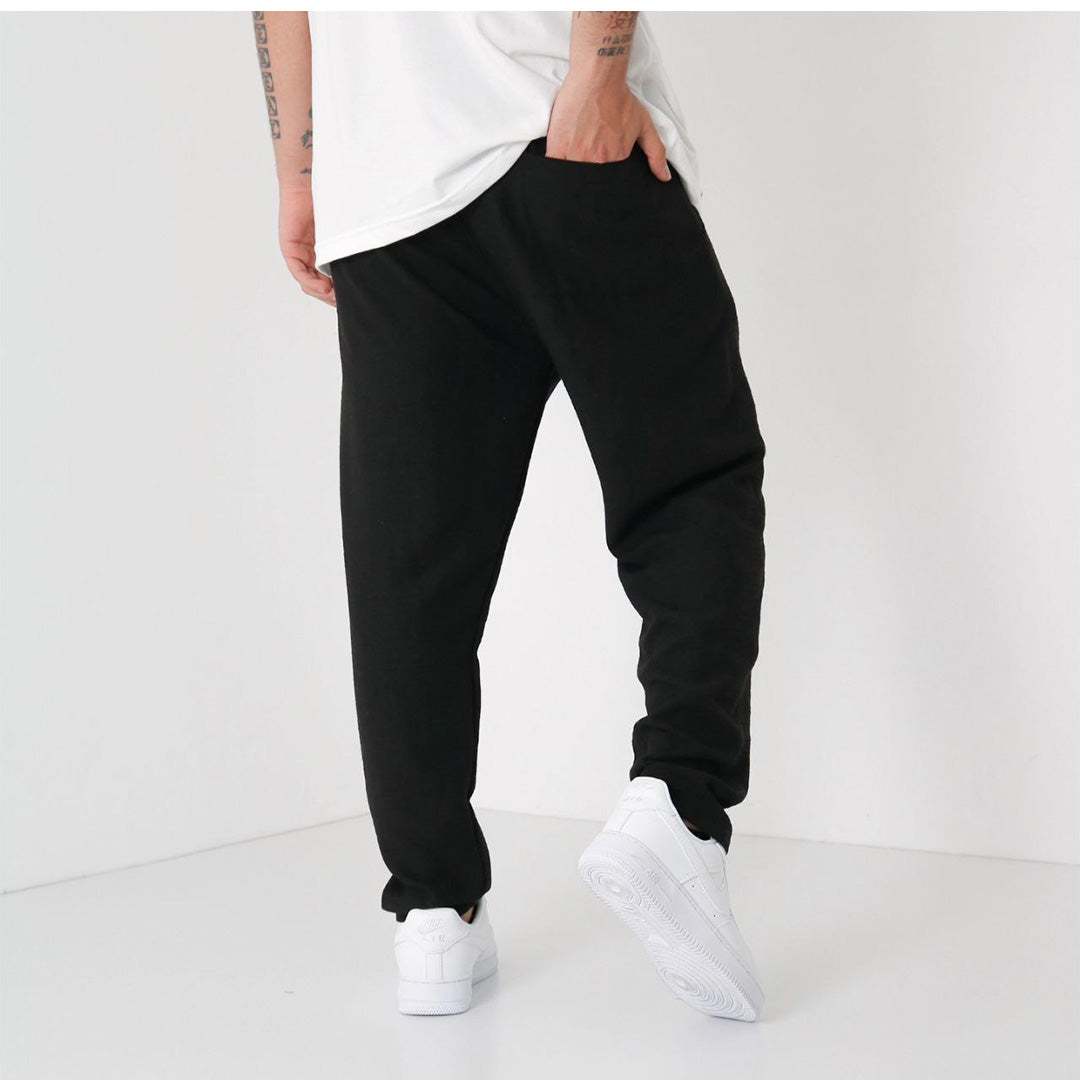 Loose Fit Linen Pant - Black