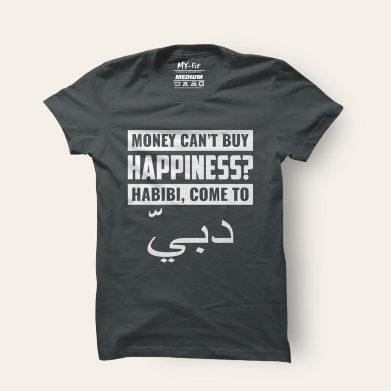 Habibi Come to Dubai Slogan t-Shirt