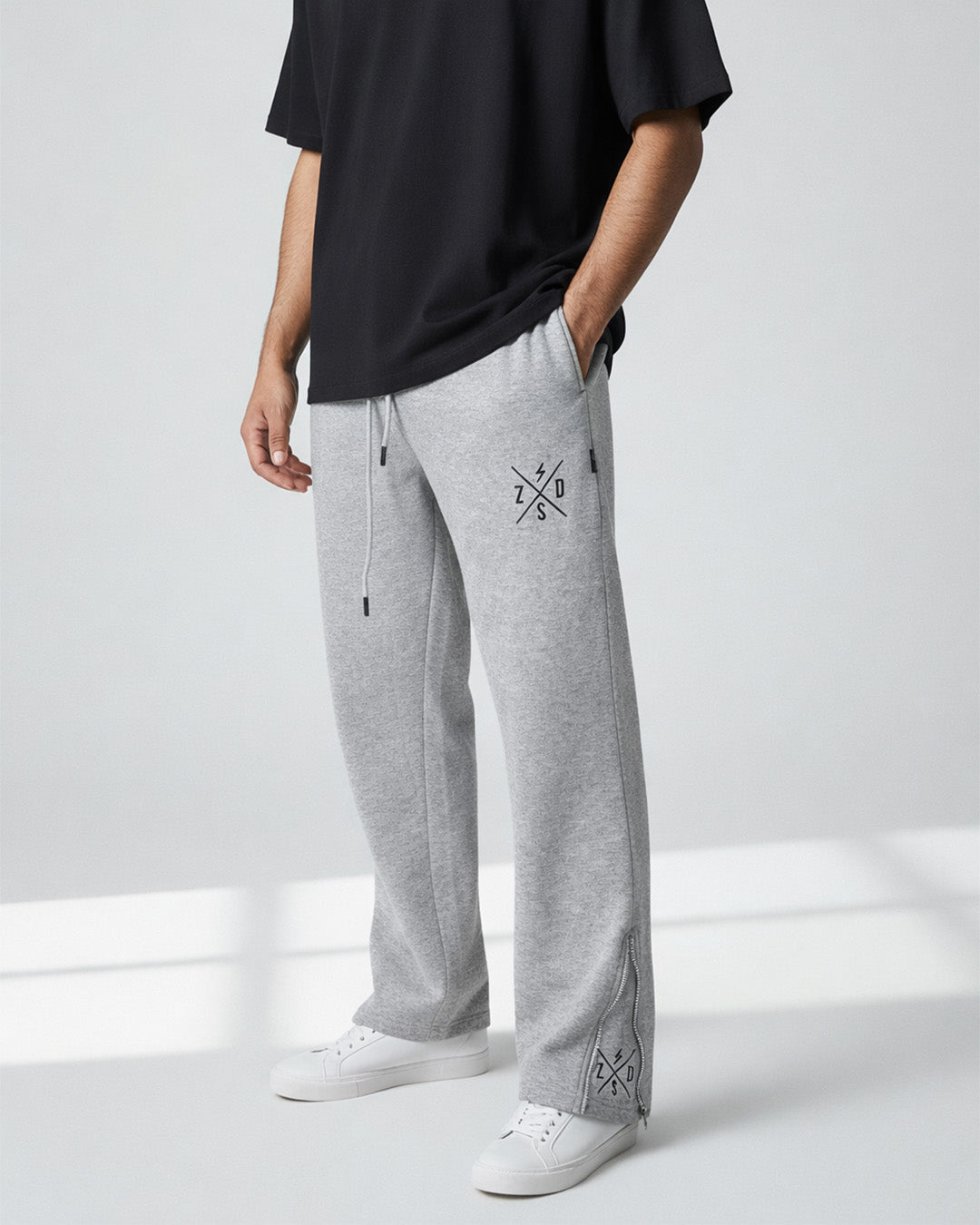 Zapped Signature Lounge Trousers – Grey