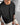 BLACK COTTON CRUSH OVERSIZED T-SHIRT