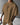 ZAPPED OVERSIZE CREW NECK COTTON T-SHIRT - BROWN
