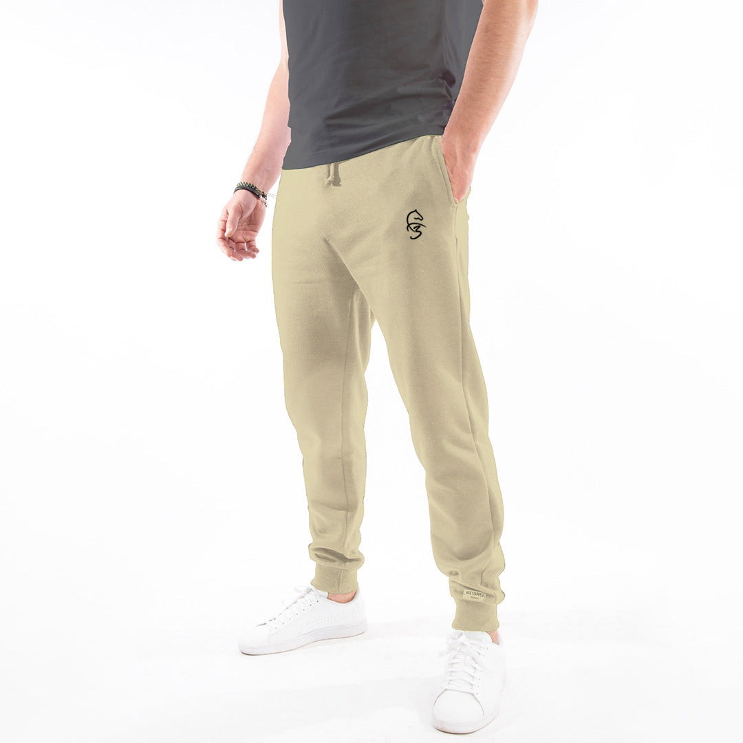 FZ3 Mens Terry Cotton Trousers- Beige