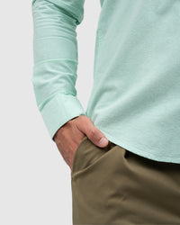Men’s Mint Green Oxford Button-Down Shirt
