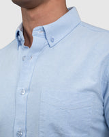 Men’s Light Blue Oxford Button-Down Shirt