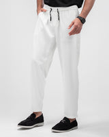 MEN’S CREAM RELAXED-FIT JOGGER PANTS