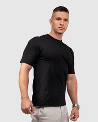 Men’s Black Crew Neck T-Shirt