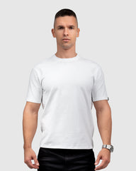 Men’s White Crew Neck T-Shirt