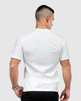 Men’s White Crew Neck T-Shirt