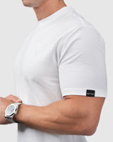 Men’s White Crew Neck T-Shirt