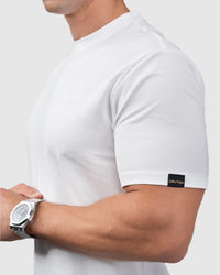 Men’s White Crew Neck T-Shirt
