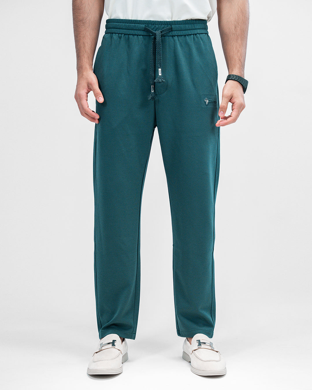MEN’S DRAWSTRING PANTS - TEAL