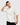 Men’s Cream Cuban Collar Shirt with Embroidered Floral Design