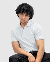 Men’s White Polo T-Shirt