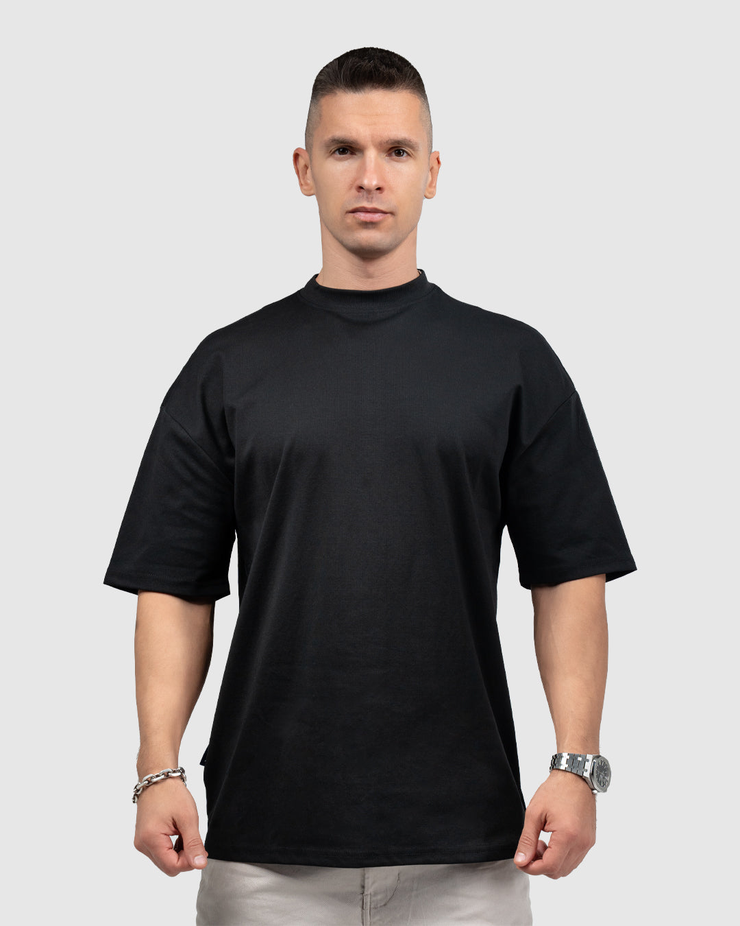Men’s Black Oversized T-Shirt