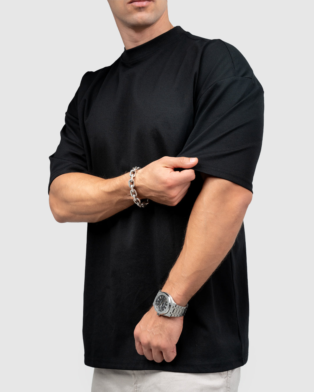 Men’s Black Oversized T-Shirt