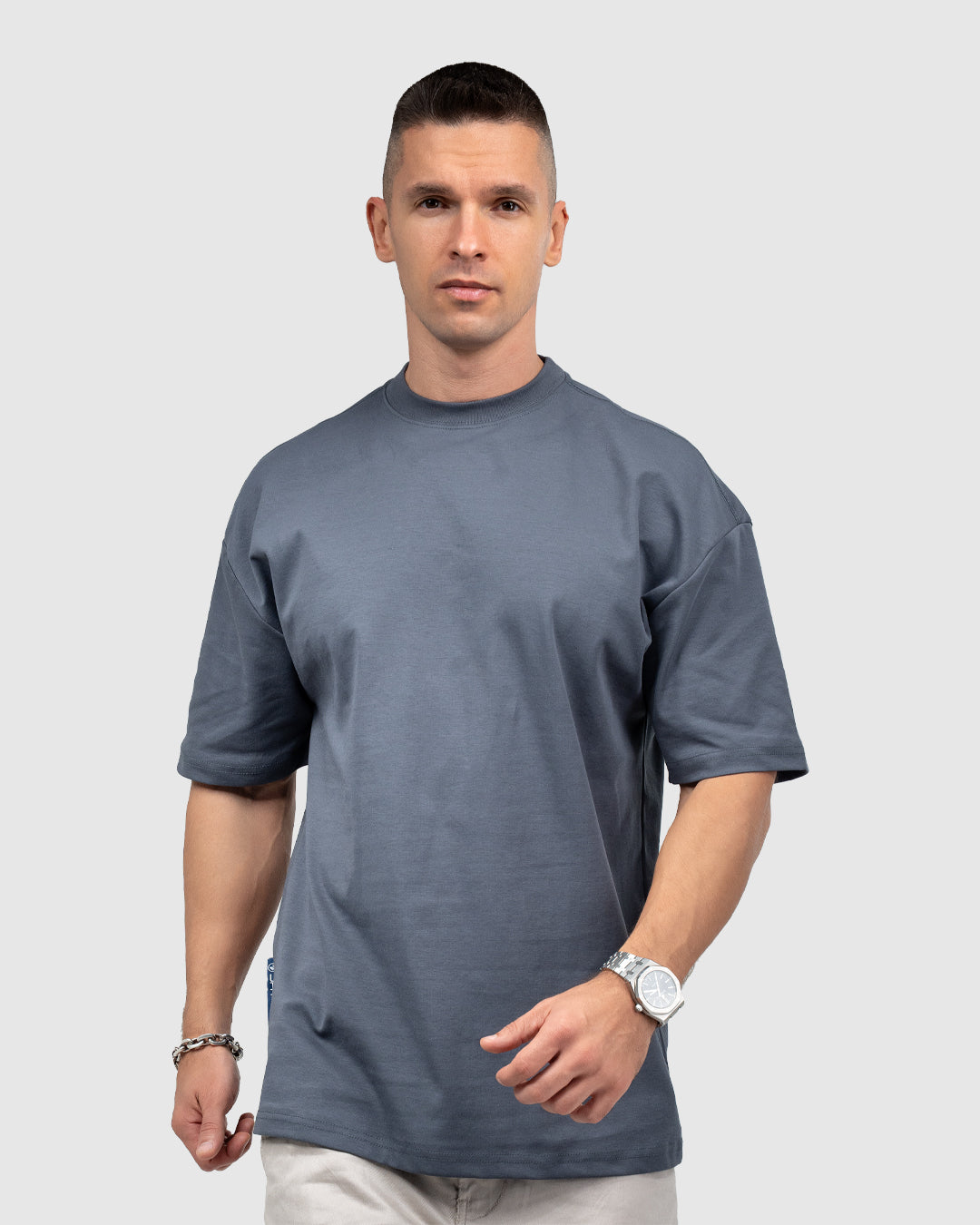 Men’s Gray Oversized T-Shirt