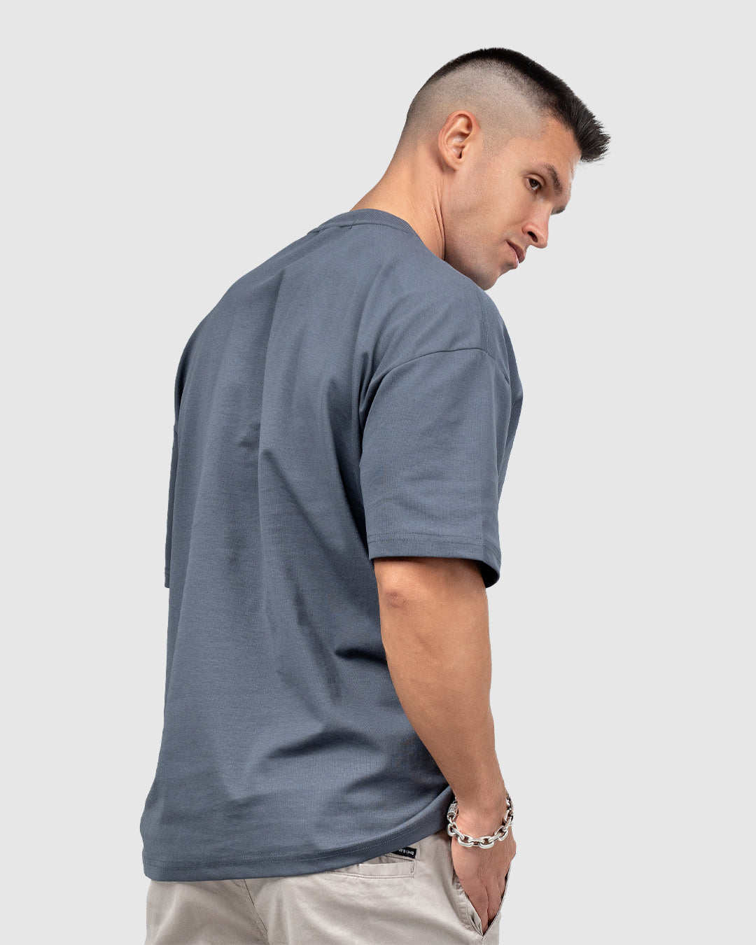 Men’s Gray Oversized T-Shirt