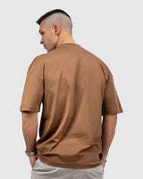 Men’s Brown Oversized T-Shirt