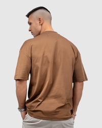 Men’s Brown Oversized T-Shirt