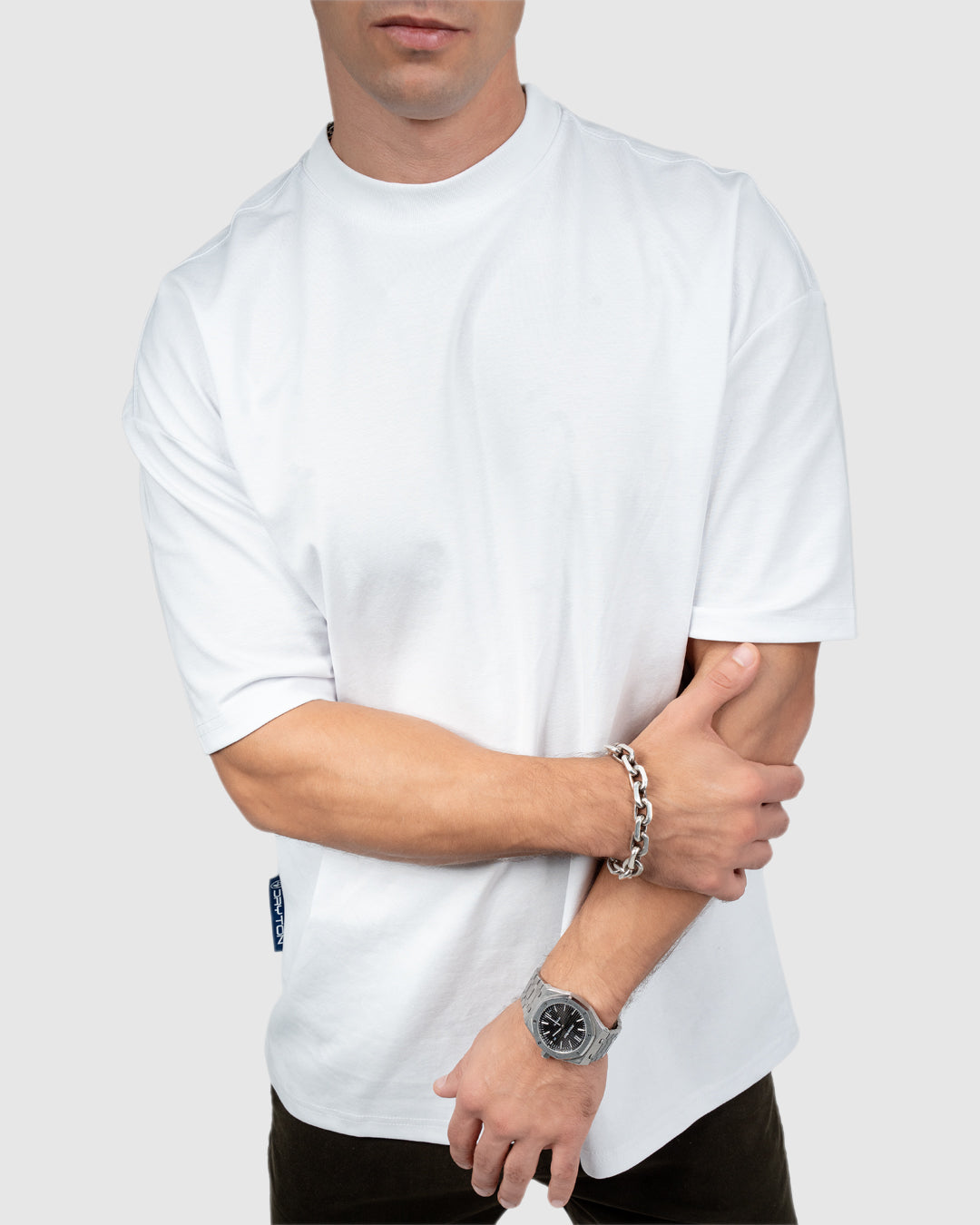 Men’s White Oversized T-Shirt