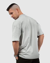 Men’s Light Gray Oversized T-Shirt