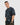 Men’s Black & Gray Printed Oversized T-Shirt