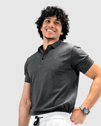 Men’s Charcoal Grey Polo T-Shirt