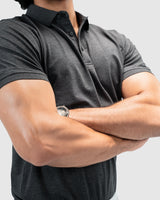 Men’s Charcoal Grey Polo T-Shirt