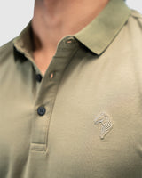 Men’s Olive Green Polo T-Shirt