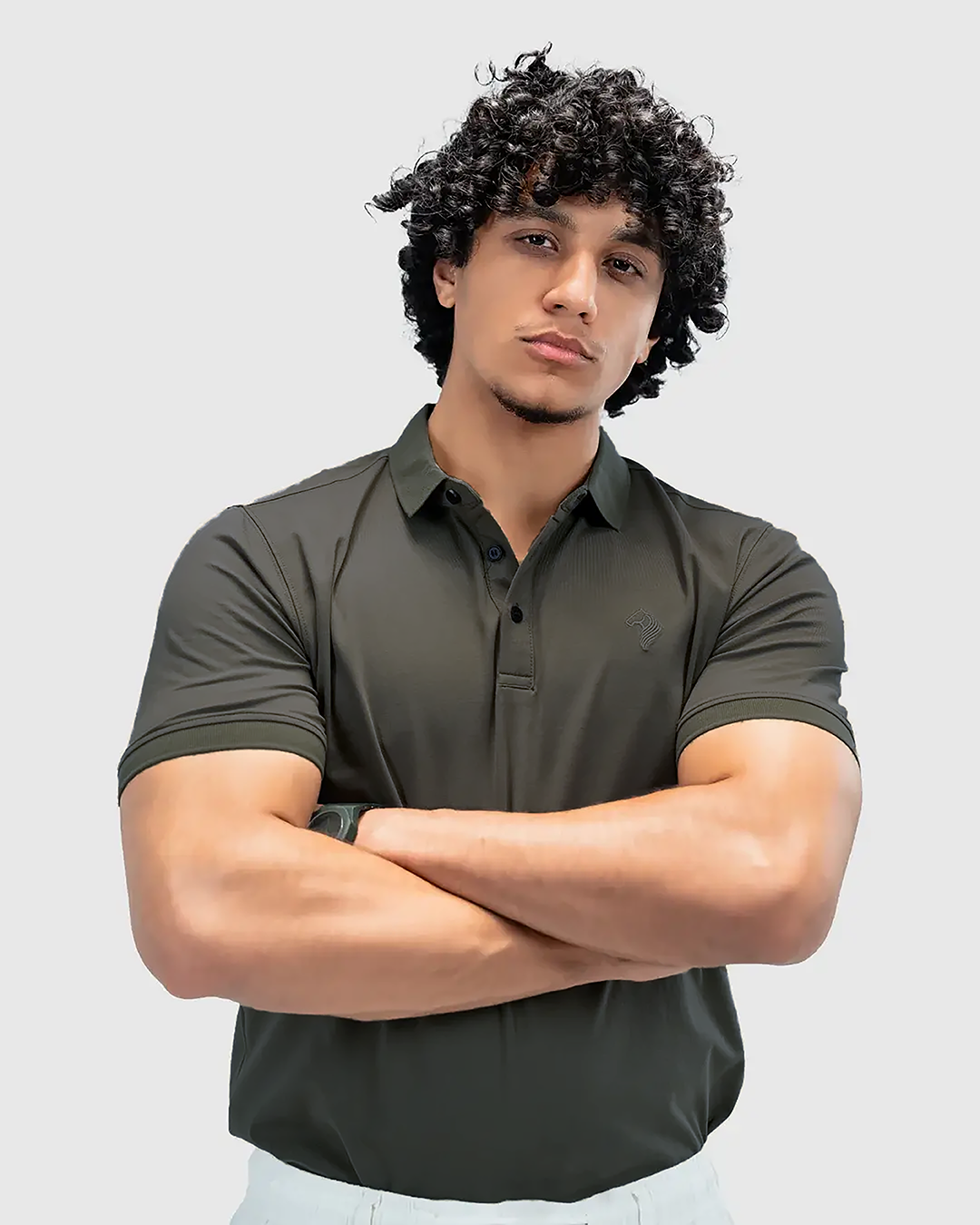 Men’s Polo T-Shirt - Army Green