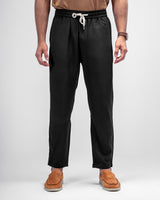 MEN’S RELAXED-FIT JOGGER PANTS - BLACK
