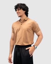 Men’s Brown Polo T-Shirt