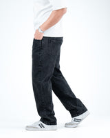 Men’s Washed Relaxed Fit Jeans - Black
