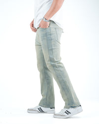 Men’s Classic Slim Straight Jeans - Pista