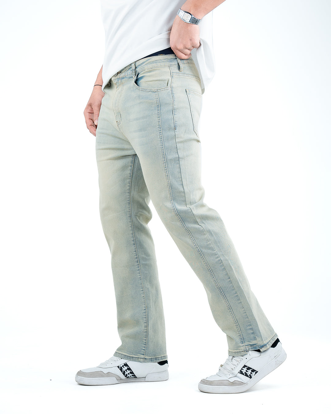 Men’s Classic Slim Straight Jeans - Pista