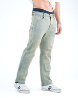 Men’s Classic Slim Straight Jeans - Pista