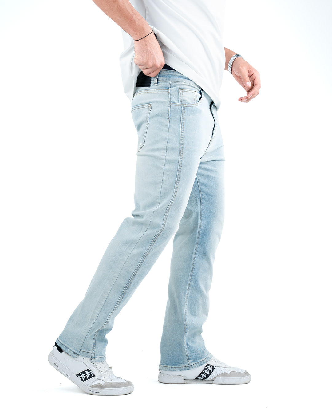 Men’s Classic Slim Straight Jeans - Blue Gray