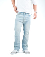 Men’s Classic Slim Straight Jeans - Blue Gray